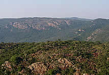 The Soutpansberg mountain range at Louis Trichardt